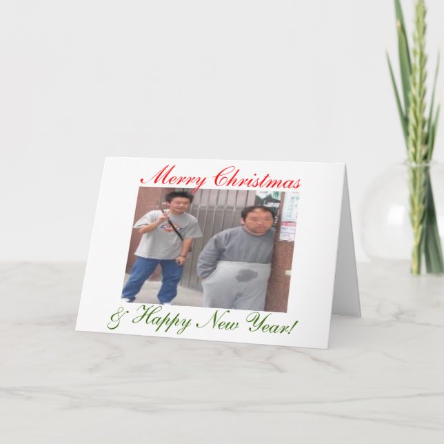 ChrisTMAS CARDS Helgkort (Framsida)