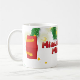 Christmas Cat Miau Kaffemugg