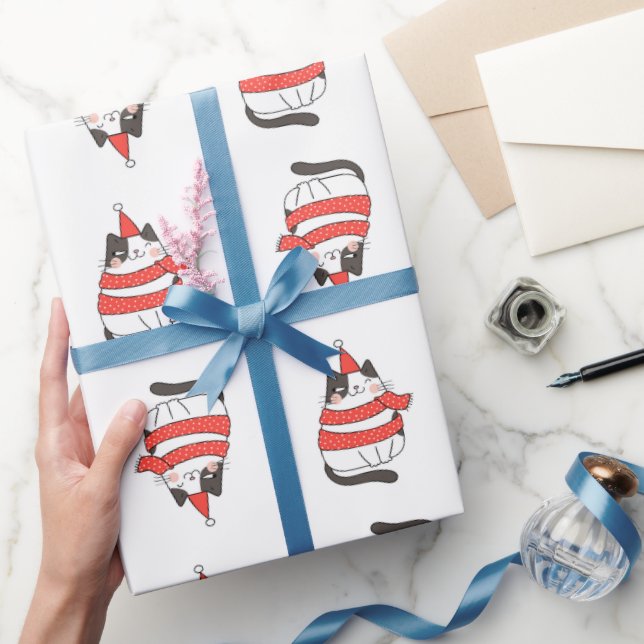 Christmas Cat Presentpapper (Gifting)