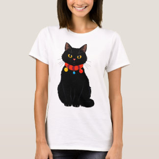 Christmas Cat T Shirt