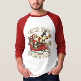 Christmas Cats  T Shirt