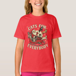 Christmas Cats  T Shirt