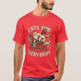 Christmas Cats  T Shirt