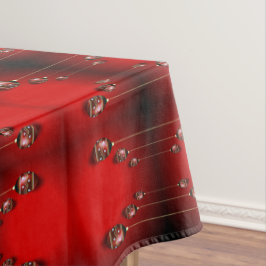 Christmas Celebration Golden Red Winter Elegant