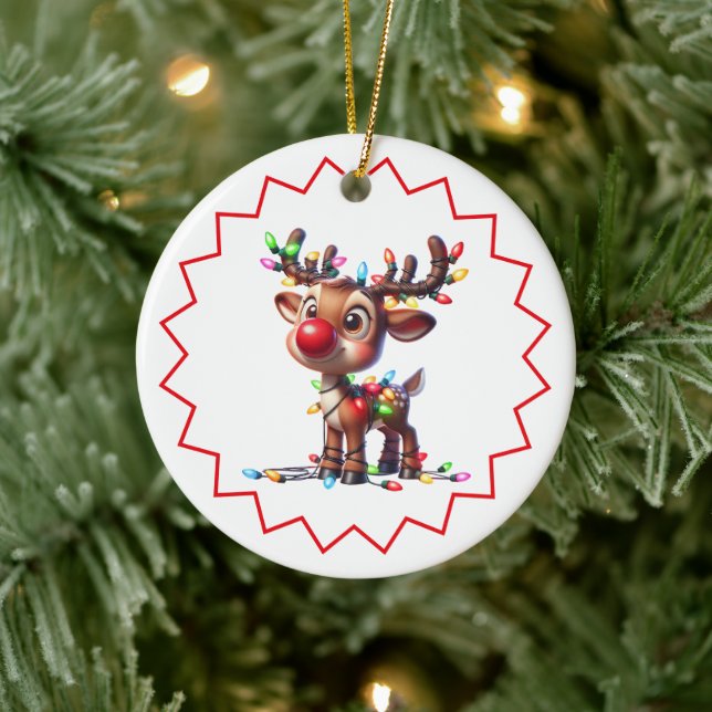 Christmas Ceramic Ornament (Träd)