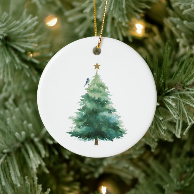 Christmas Ceramic Ornament (Träd)