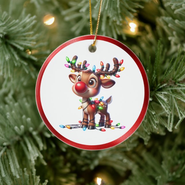 Christmas Ceramic Ornament (Träd)