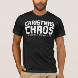 Christmas Chaos With The [Insert Your Name] Funny T Shirt