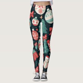Christmas Cheer, Xmas Holiday, Christmas Gift for  Leggings