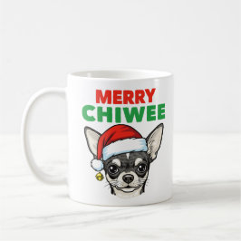 Christmas Chihuahua Kaffemugg