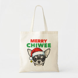 Christmas Chihuahua Tygkasse