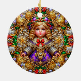 CHRISTMAS ~ Child 1800 ~ Julgransprydnad Keramik