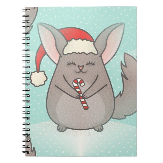 christmas chinchillas anteckningsbok (Framsidan)