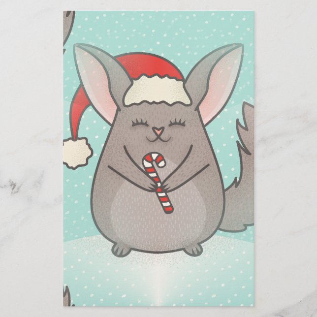 christmas chinchillas brevpapper (Framsida)