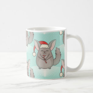 christmas chinchillas kaffemugg