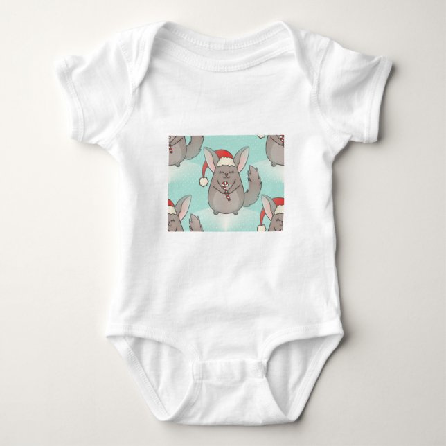 christmas chinchillas tee shirt (Framsida)