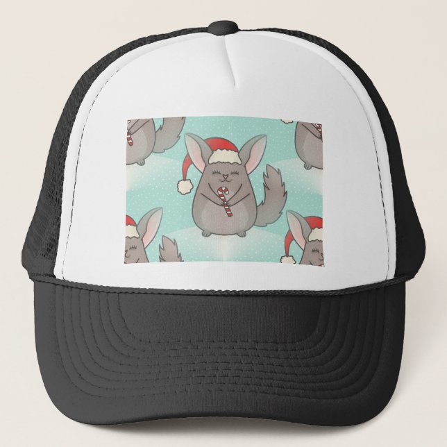 christmas chinchillas truckerkeps (Framsida)