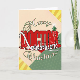 CHRISTMAS CHIROPRACTIC DOKTOR HELGKORT