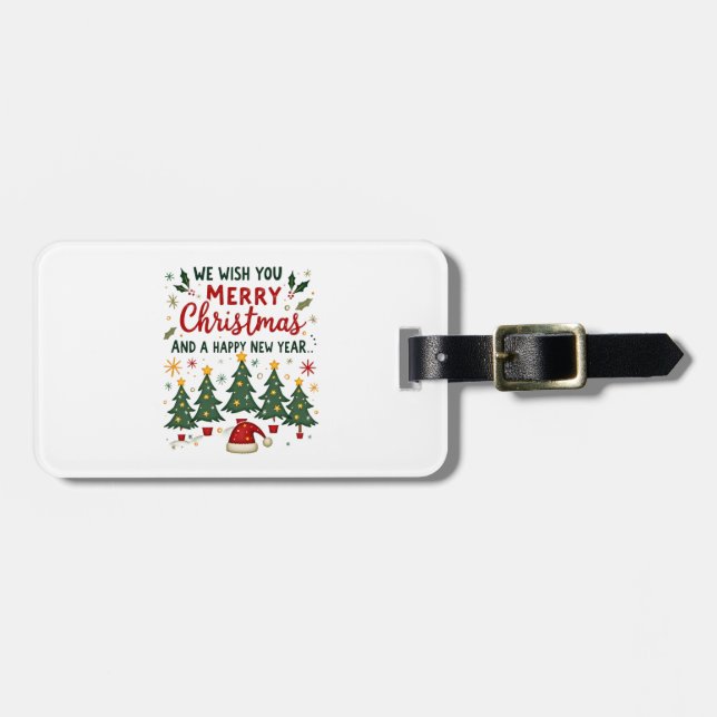 Christmas Christmas Christmas Christmas Christmas  Bagagebricka (Horisontell Framsida)
