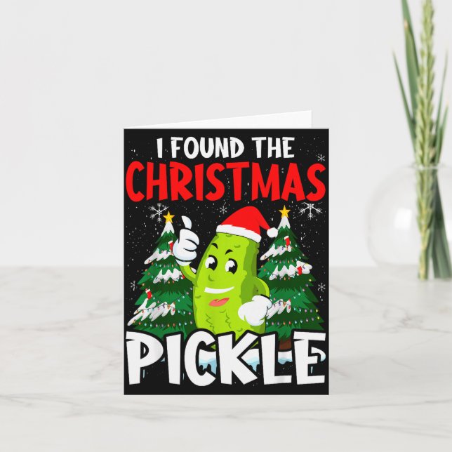 Christmas Ckle Lover Gift Co. I Found The Christma Kort (Framsida)