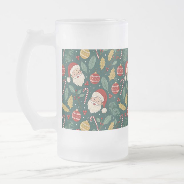 Christmas Classics Frostat Ölglas (Vänster)