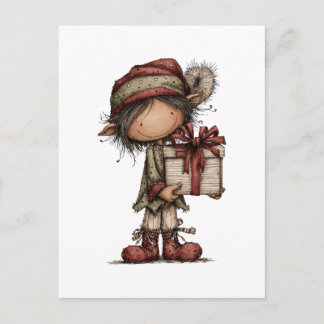 Christmas Clipart Collection | Teddy Bear Vykort