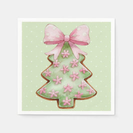 Christmas Cocktail Napkin Pappersservett