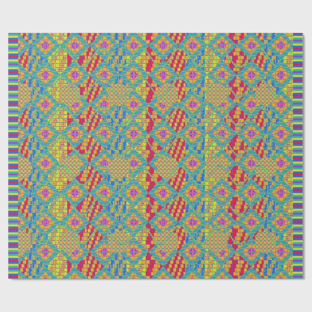 Christmas Colours  Presentpapper (Platt)