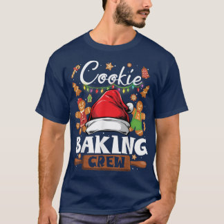 Christmas Cookie Baking Crew Funny Pajamas Family T Shirt