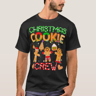 Christmas Cookie Baking Crew Pajamas Family Xmas G T Shirt