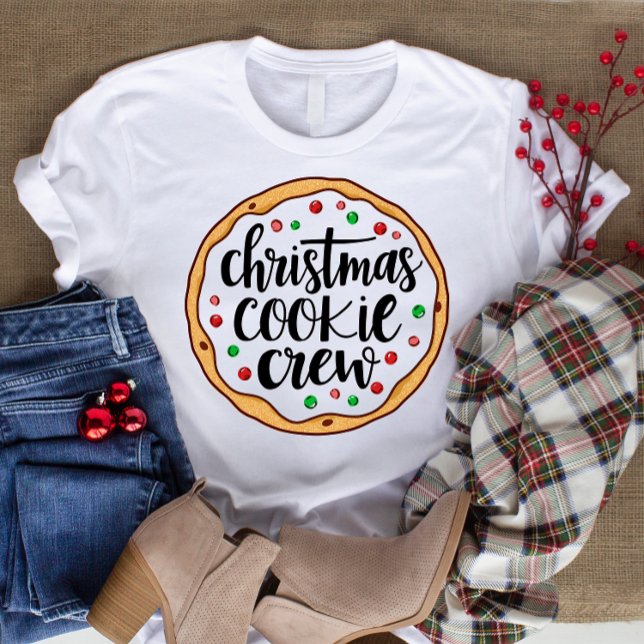 Christmas Cookie Crew T Shirt (Skapare uppladdad)