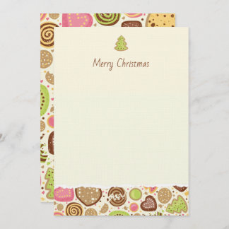 Christmas Cookie Holiday Party Invitation Inbjudningar