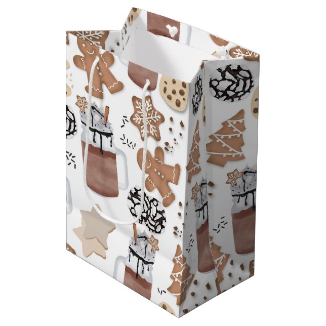 Christmas Cookies and Hot Cocoa Holiday Baking (Framsidan Vinklad)