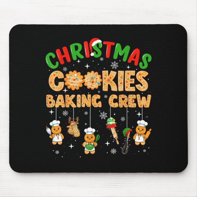 Christmas Cookies Baking Crew Funny Cookie Family  Musmatta (Framsidan)