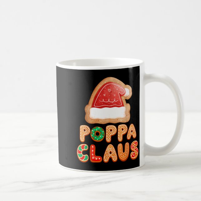 Christmas Cookies Baking Ppa Claus Family Matching Kaffemugg (Höger)