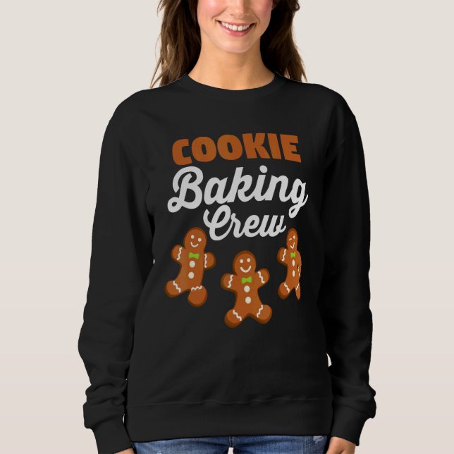 Christmas Cookies  Gingerbread    Cookie Baking Cr T Shirt (Framsida)