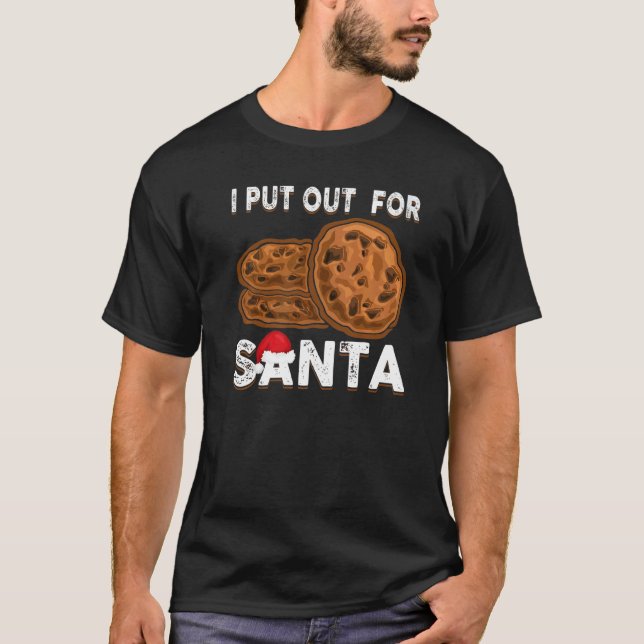 Christmas Cookies  I Put Out For Santa Xmas Pajama T Shirt (Framsida)