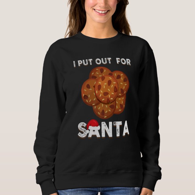 Christmas Cookies  I Put Out For Santa Xmas Pajama T Shirt (Framsida)