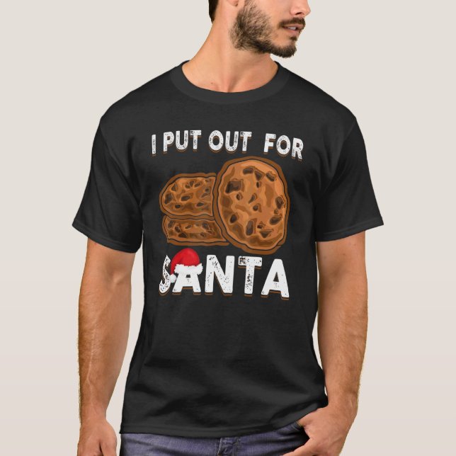 Christmas Cookies  I Put Out For Santa Xmas Pajama T Shirt (Framsida)