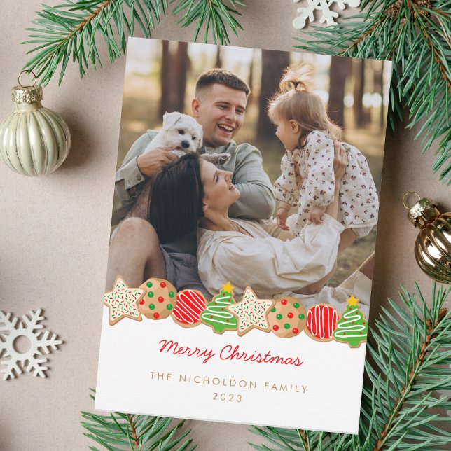 CHRISTMAS COOKIES JULKORT (Skapare uppladdad)