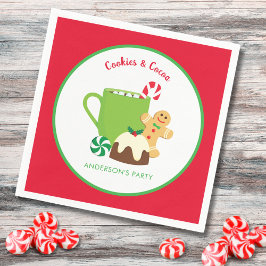 CHRISTMAS COOKIES OCH COCOCOA PAPPERSSERVETT