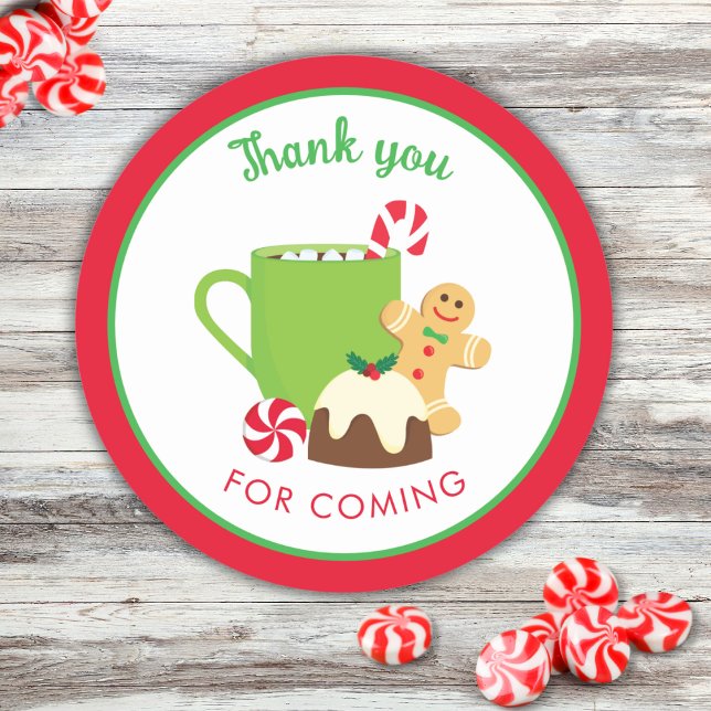 CHRISTMAS COOKIES OCH COCOCOA RUNT KLISTERMÄRKE (Skapare uppladdad)