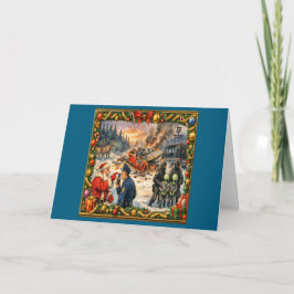Christmas Crash Greeting Card Kort