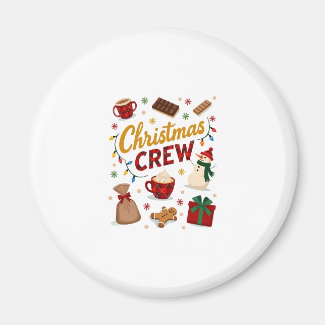 Christmas Crew (2) Magnet (Framsidan)