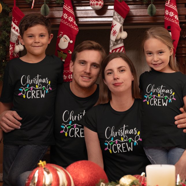 Christmas Crew Funny Family Christmas T Shirt (Skapare uppladdad)
