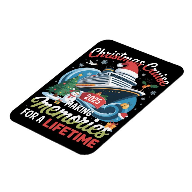 Christmas Cruise 2025 Making Memories for A Life Magnet (Vänstra Sidan)