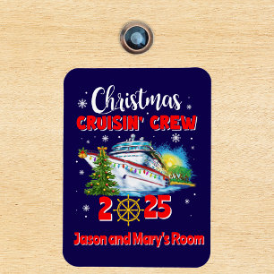 Christmas Cruisin 'Crew anpassad båt Magnet