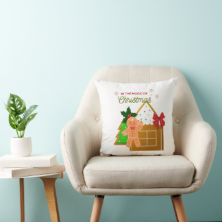 Christmas cushion, believe in Christmas magic Kudde