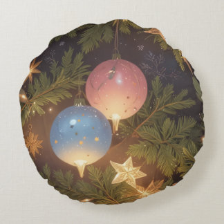 christmas cushion rund kudde