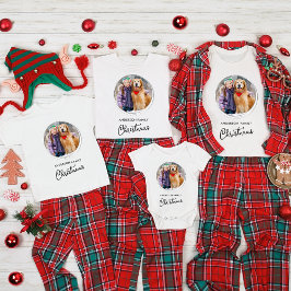 Christmas Custom Pet Dog Photo Family Holiday T Shirt